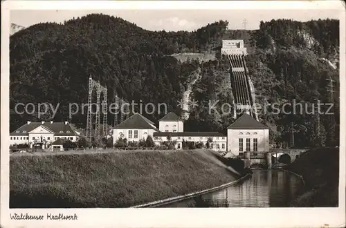 Kochel See Walchenseekraftwerk Kat. Kochel a.See