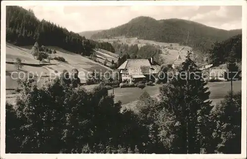 Kniebis Freudenstadt Schwarzwaldhaus im Rimbachtal / Freudenstadt /Freudenstadt LKR