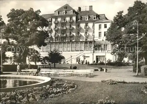 Heringsdorf Ostseebad Usedom FDGB Erholungsheim Solidaritaet Kat. Heringsdorf