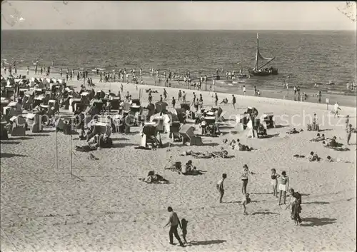 Heringsdorf Ostseebad Usedom Strandleben Kat. Heringsdorf