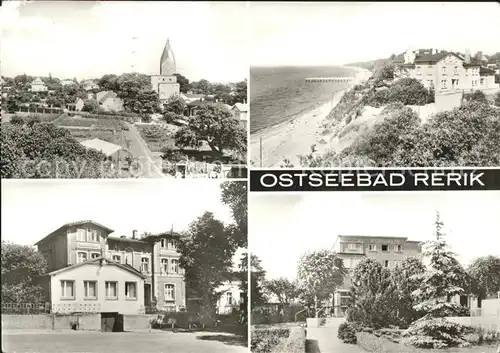 Rerik Ostseebad Teilansicht Ferienheim Kurhaus Strand Kat. Ostseebad Rerik