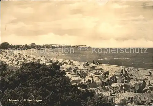 Boltenhagen Ostseebad Strandleben Kat. Ostseebad Boltenhagen