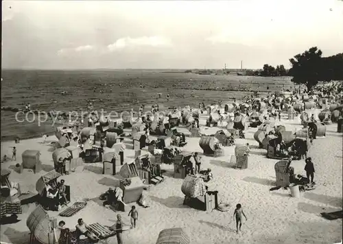 Ueckermuende Mecklenburg Vorpommern Strandleben Kat. Ueckermuende