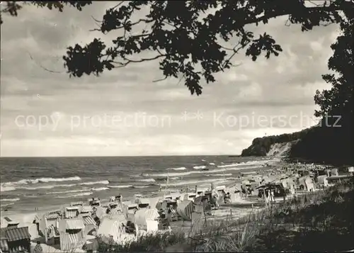 Goehren Ruegen Strand Kat. Goehren Ostseebad Ruegen