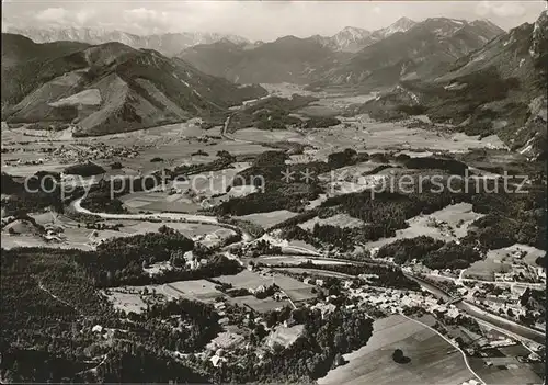 Marquartstein mit Achental und Wildem Kaiser Kat. Marquartstein