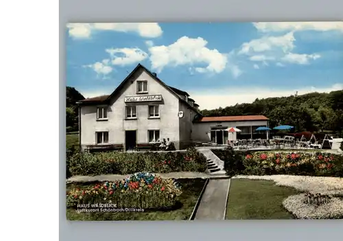 Schoenbach Dillkreis Restaurant, Pension Haus Waldblick / Herborn /Lahn-Dill-Kreis LKR