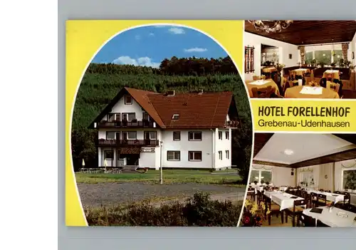 Grebenau Hessen Hotel Forellenhof / Grebenau /Vogelsbergkreis LKR