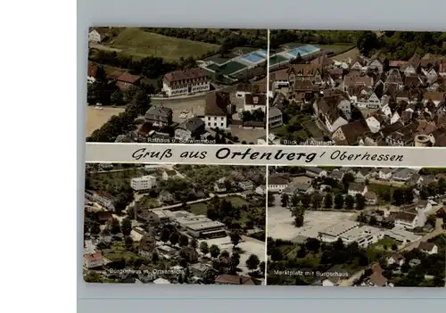 Ortenberg Hessen Fliegeraufnahmen / Ortenberg /Wetteraukreis LKR