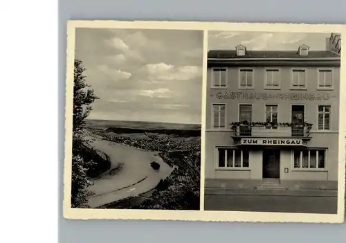 Bingen Rhein Gasthaus Zum Rheingau / Bingen am Rhein /Mainz-Bingen LKR