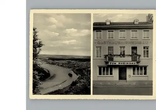 Bingen Rhein Gasthaus Zum Rheingau / Bingen am Rhein /Mainz-Bingen LKR