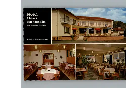 Bad Muenster Stein Ebernburg Hotel Haus Edelstein keine Ak-Einteilung / Bad Muenster am Stein-Ebernburg /Bad Kreuznach LKR