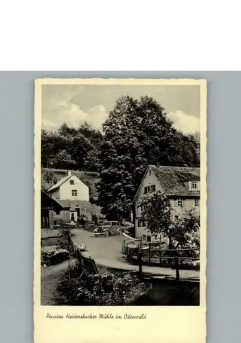 Rittersbach Odenwald Pension Heidersbacher Muehle / Elztal /Neckar-Odenwald-Kreis LKR