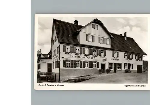 Egenhausen Wuerttemberg Gasthof, Pension Zum Ochsen / Egenhausen /Calw LKR