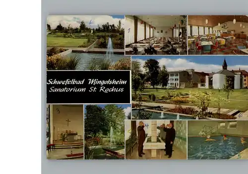 Mingolsheim Sanatorium St. Rochus / Bad Schoenborn /Karlsruhe LKR