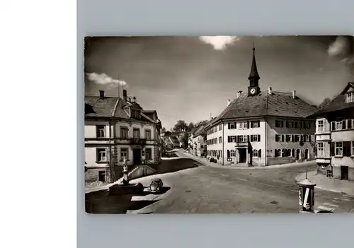 Bonndorf Schwarzwald Rathausplatz / Bonndorf /Waldshut LKR