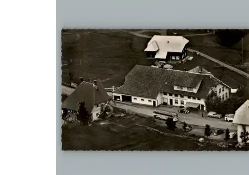 Bernau Schwarzwald Fliegeraufnahme, Cafe Stoll / Bernau im Schwarzwald /Waldshut LKR