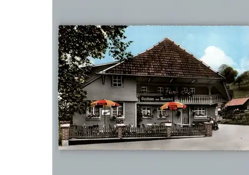 Wembach Schwarzwald Gasthaus zum Maierhof / Wembach /Loerrach LKR