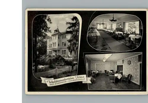 Bad Duerrheim Sanatorium Irma / Bad Duerrheim /Schwarzwald-Baar-Kreis LKR