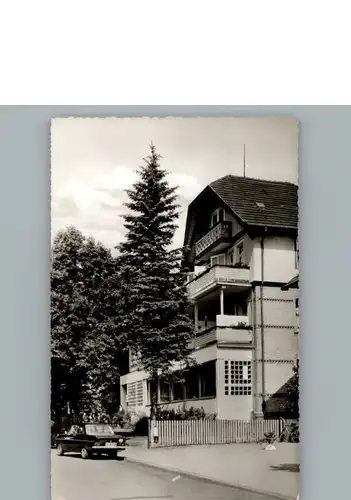 Koenigsfeld Schwarzwald Haus Doniswald / Koenigsfeld im Schwarzwald /Schwarzwald-Baar-Kreis LKR