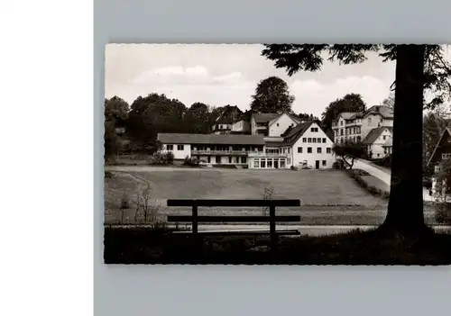 Koenigsfeld Schwarzwald Gaestehaus der Bruedergemeine / Koenigsfeld im Schwarzwald /Schwarzwald-Baar-Kreis LKR