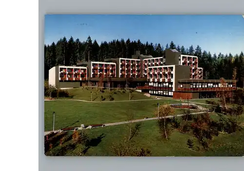 Koenigsfeld Schwarzwald Klinik Albert Schweitzer / Koenigsfeld im Schwarzwald /Schwarzwald-Baar-Kreis LKR