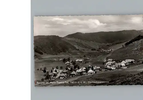 Bernau Schwarzwald  / Bernau im Schwarzwald /Waldshut LKR