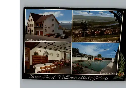 Bad Bellingen Gasthof zum Hirschen / Bad Bellingen /Loerrach LKR