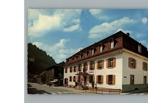 Zell Wiesental Hotel Loewen / Zell im Wiesental /Loerrach LKR