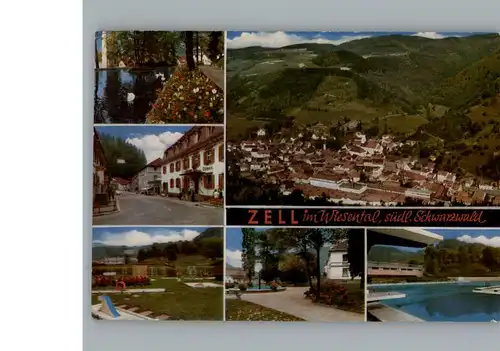 Zell Wiesental Schwimmbad / Zell im Wiesental /Loerrach LKR