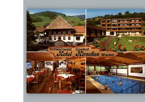 Wieden Schwarzwald Hotel Hirschen / Wieden /Loerrach LKR
