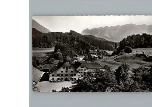 Weissbach Alpenstrasse Gasthaus Obermuehle / Schneizlreuth /Berchtesgadener Land LKR