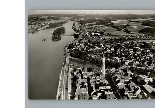 Vilshofen Donau Luftbild / Vilshofen an der Donau /Passau LKR