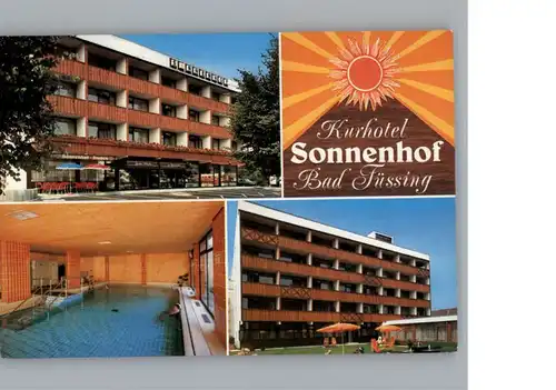 Bad Fuessing Hotel Sonnenhof / Bad Fuessing /Passau LKR