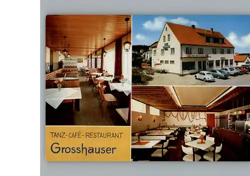 Seubersdorf Oberpfalz Tanz Cafe Restaurant Grosshauser  / Seubersdorf i.d.OPf. /Neumarkt LKR