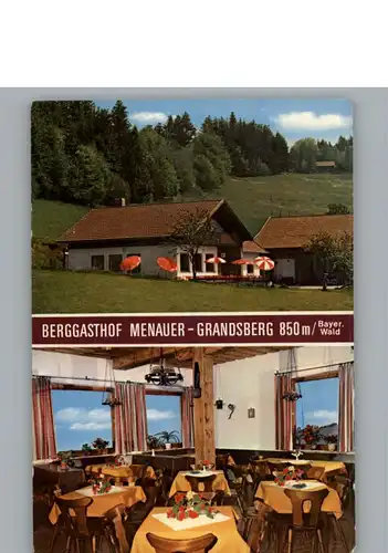 Grandsberg Niederbayern Berggasthof Menauer  / Schwarzach /Straubing-Bogen LKR