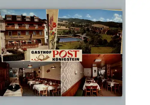 Koenigstein Oberpfalz Gasthof Post / Koenigstein /Amberg-Sulzbach LKR