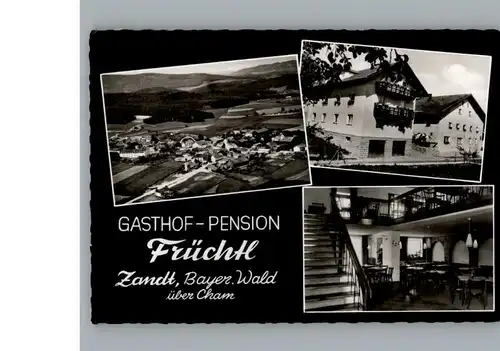 Zandt Oberpfalz Gasthof Pension Fruechtl / Zandt /Cham LKR