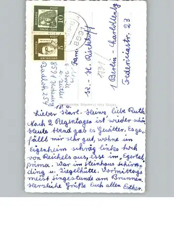 Hohenberg Eger  / Hohenberg a.d.Eger /Wunsiedel LKR