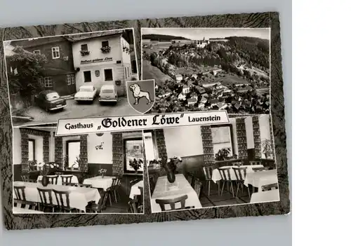 Lauenstein Oberfranken Gasthaus goldener Loewe / Ludwigsstadt /Kronach LKR