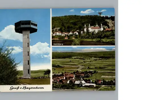 Zimmerau Rhoen-Grabfeld Berggasthof zum Bayernturm Sternberg / Sulzdorf a.d.Lederhecke /Rhoen-Grabfeld LKR