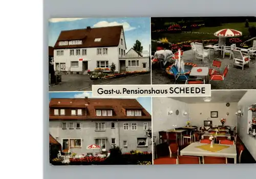 Oberweser Hessen Gasthaus Pension Scheede / Oberweser /Kassel LKR