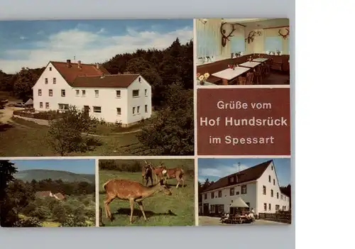 Eschau Unterfranken Gasthaus Hundsrueck / Eschau /Miltenberg LKR