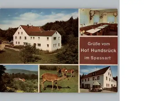 Eschau Unterfranken Gasthaus Hundsrueck / Eschau /Miltenberg LKR