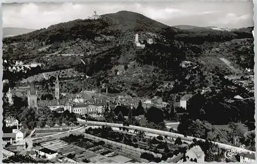 Weinheim Bergstrasse Fliegeraufnahme / Weinheim /Heidelberg Stadtkreis