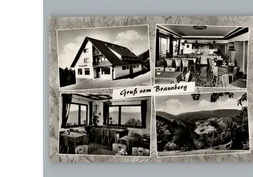 Ibach St Blasien Gasthaus Braunbergstueble / Ibach /Waldshut LKR