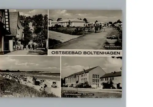 Boltenhagen Ostseebad Mittelweg / Ostseebad Boltenhagen /Nordwestmecklenburg LKR