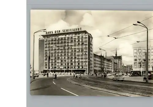 Rostock Mecklenburg-Vorpommern Lange Strasse / Rostock /Rostock Stadtkreis