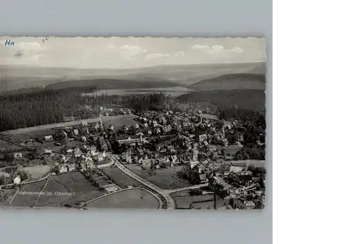 Hahnenklee-Bockswiese Harz Fliegeraufnahme / Goslar /Goslar LKR