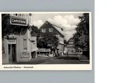 Hahnenklee-Bockswiese Harz Hauptstrasse / Goslar /Goslar LKR