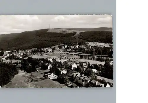 Hahnenklee-Bockswiese Harz Fliegeraufnahme / Goslar /Goslar LKR